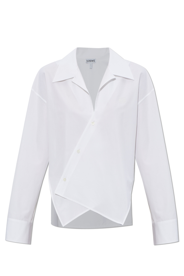 Asymmetrical cut shirt od Loewe