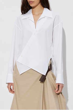 Loewe Asymmetrical cut shirt