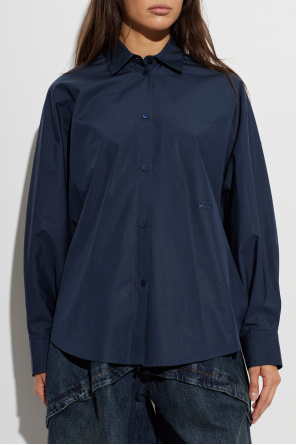 Loewe Camisa com logótipo bordado