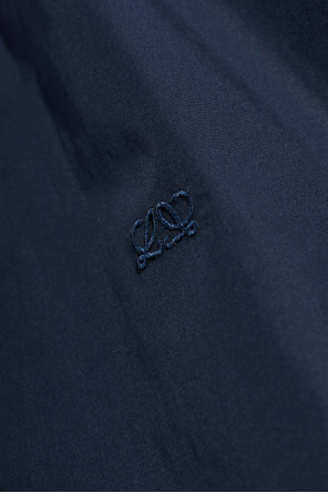 Loewe Camisa com logótipo bordado