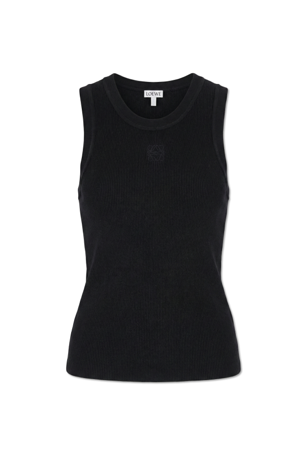 Top with embroidered logo od Loewe