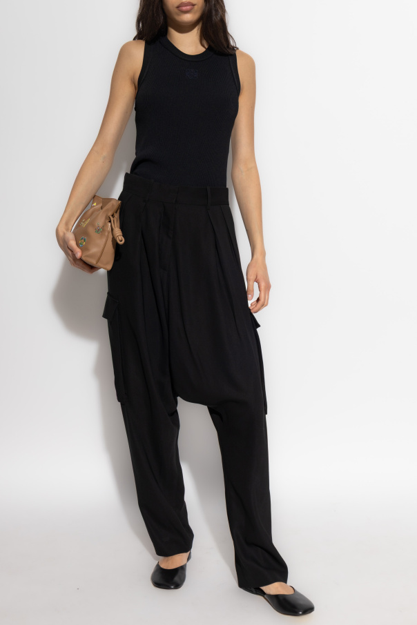 Loewe Top with embroidered logo