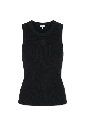 Top con logo bordado