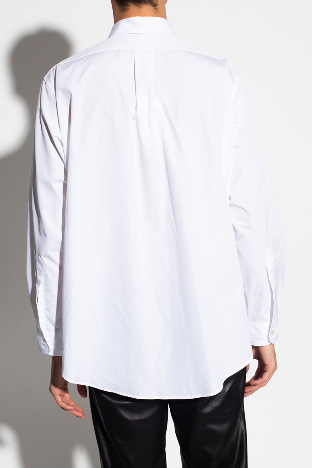 Maison Margiela Ternet t-shirt i sweat-model med print fra ASOS WHITE