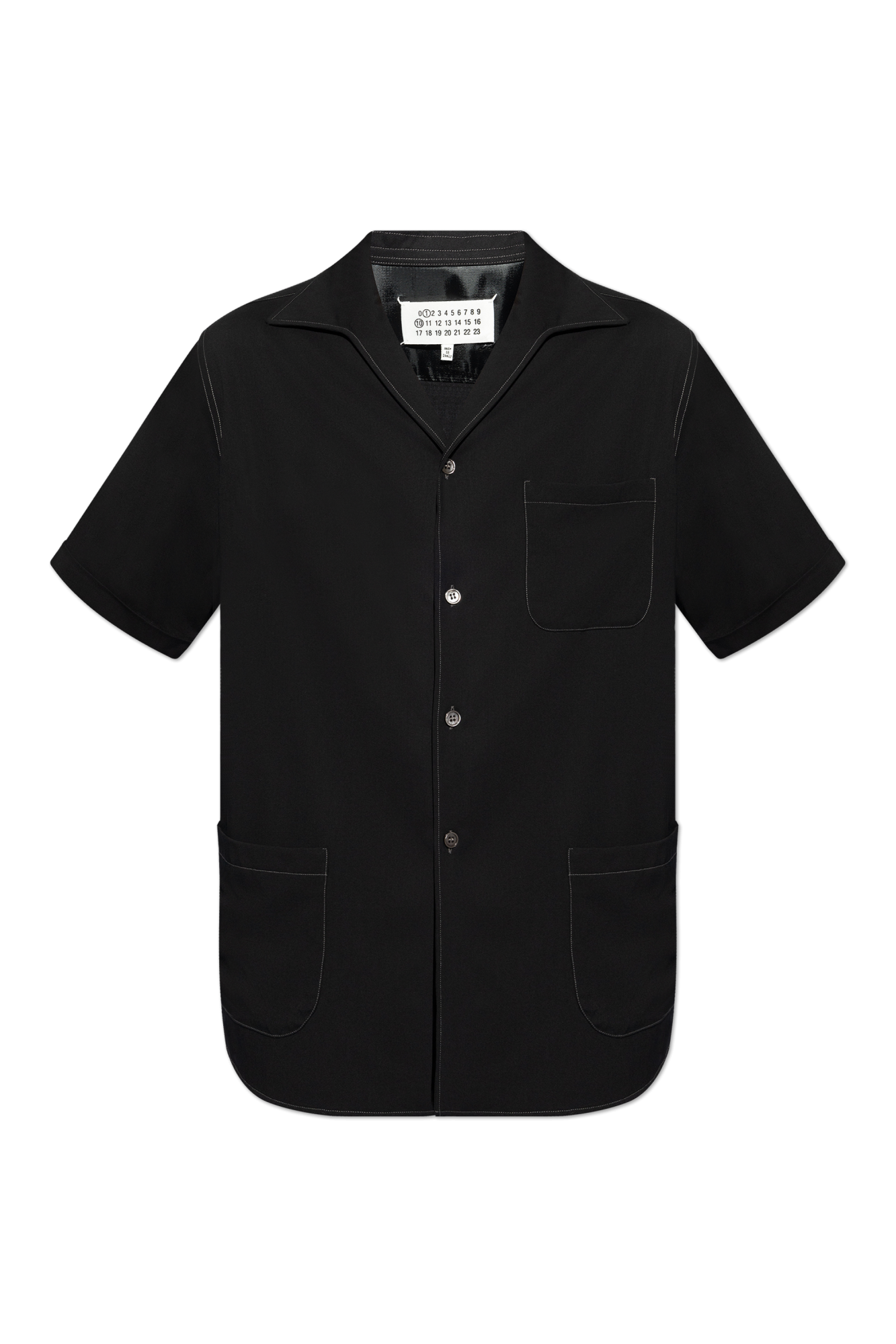 Maison Margiela Ospreys shirt with contrasting stitching