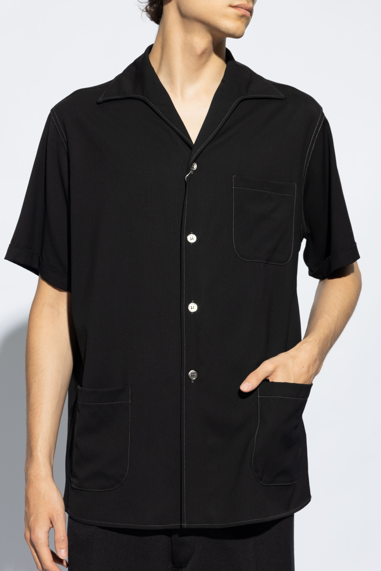 Maison Margiela Ospreys shirt with contrasting stitching