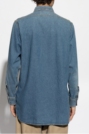 Maison Margiela Denim shirt with vintage effect