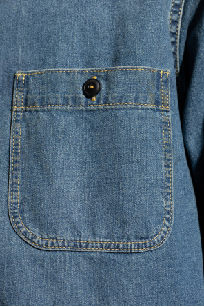 Maison Margiela Denim shirt with vintage effect