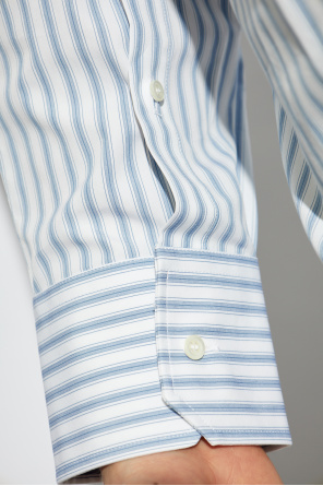 Maison Margiela Camisa con estampado de rayas