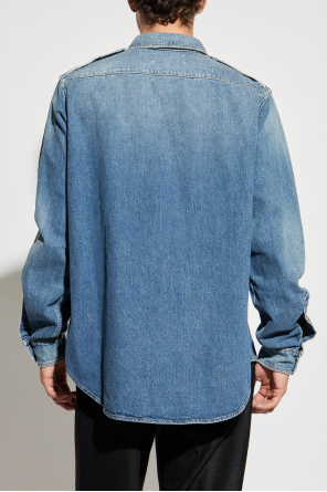 Maison Margiela Jeanshemd mit Vintage-Effekt