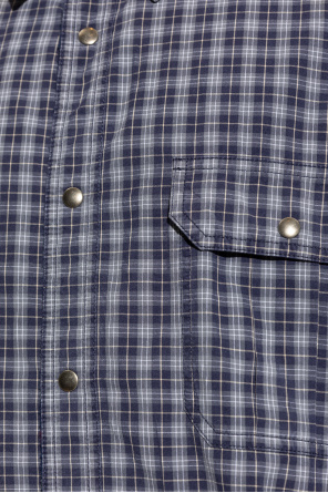 Maison Margiela Insulated jacket with plaid pattern