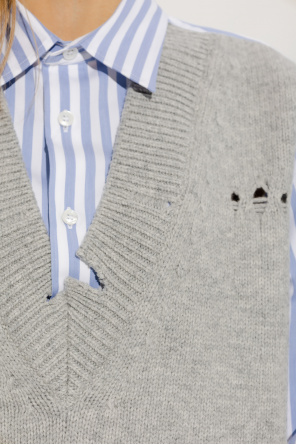 Maison Margiela Shirt comfort with wool inserts