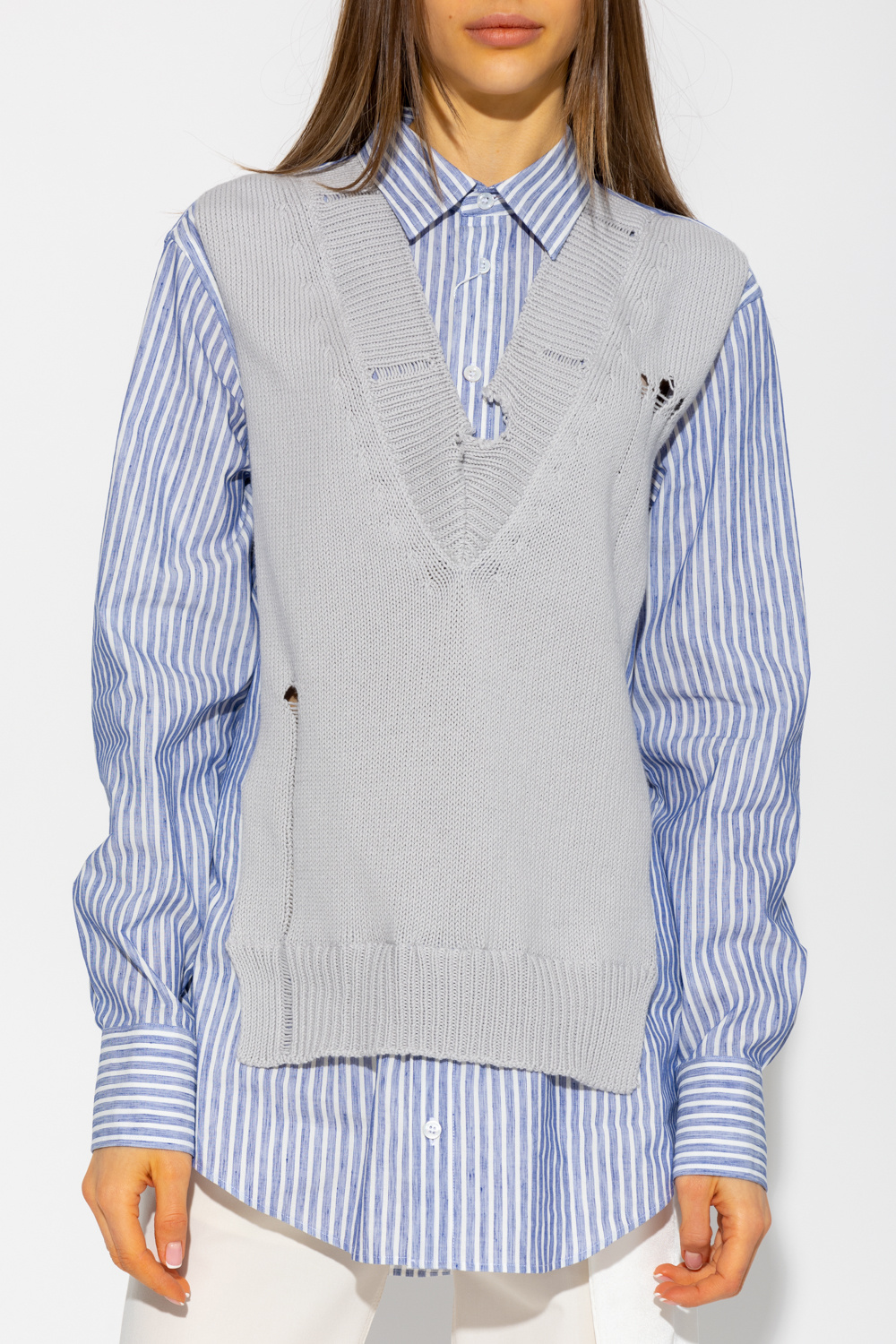 Maison Margiela Patchworked shirt