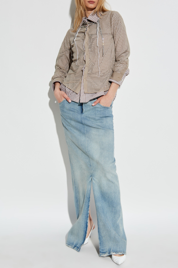 Maison Margiela Shirt made of combined materials