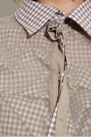 Maison Margiela Shirt made of combined materials