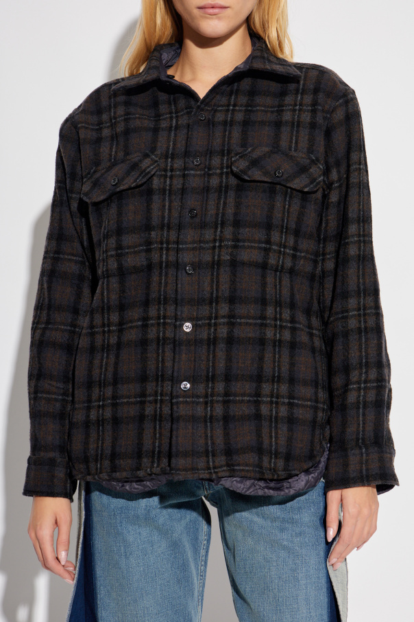 Maison Margiela Jacket with decorative crinkling