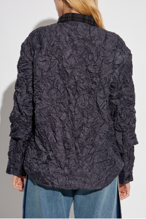 Maison Margiela Jacket with decorative crinkling