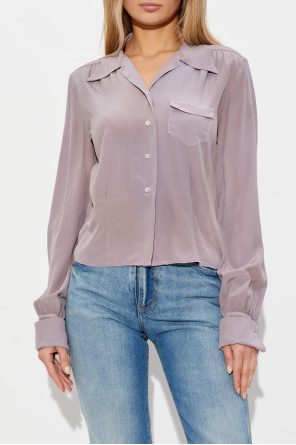 Maison Margiela Silk shirt with pocket