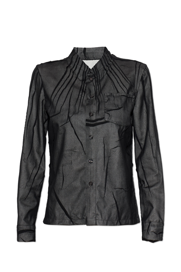 Shirt with a stand-up collar od Maison Margiela