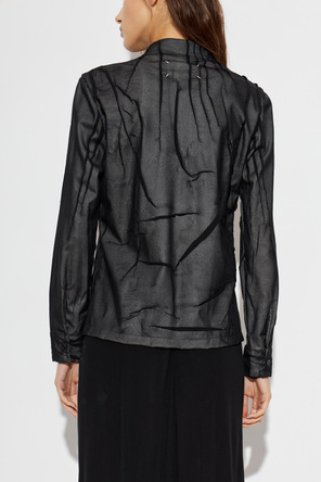 Maison Margiela Shirt with a stand-up collar