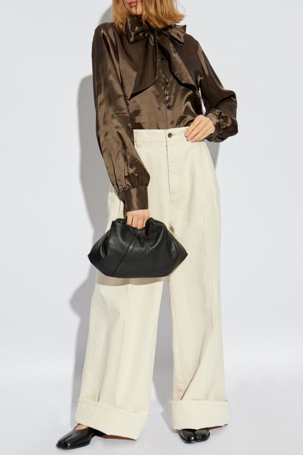 MM6 Maison Margiela Top con lazo