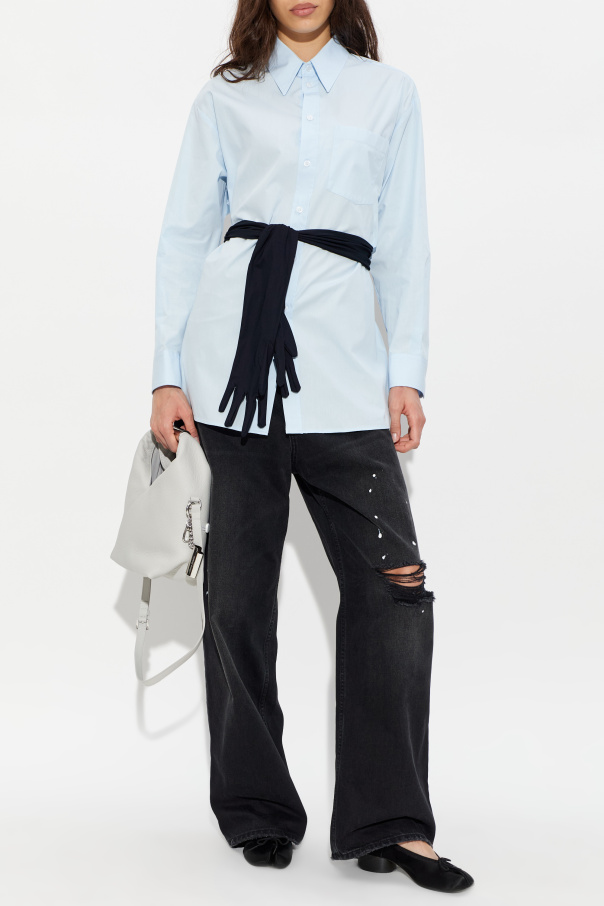 MM6 Maison Margiela Shirt with decorative tie