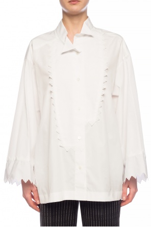 Loewe Asymmetrical shirt with logo