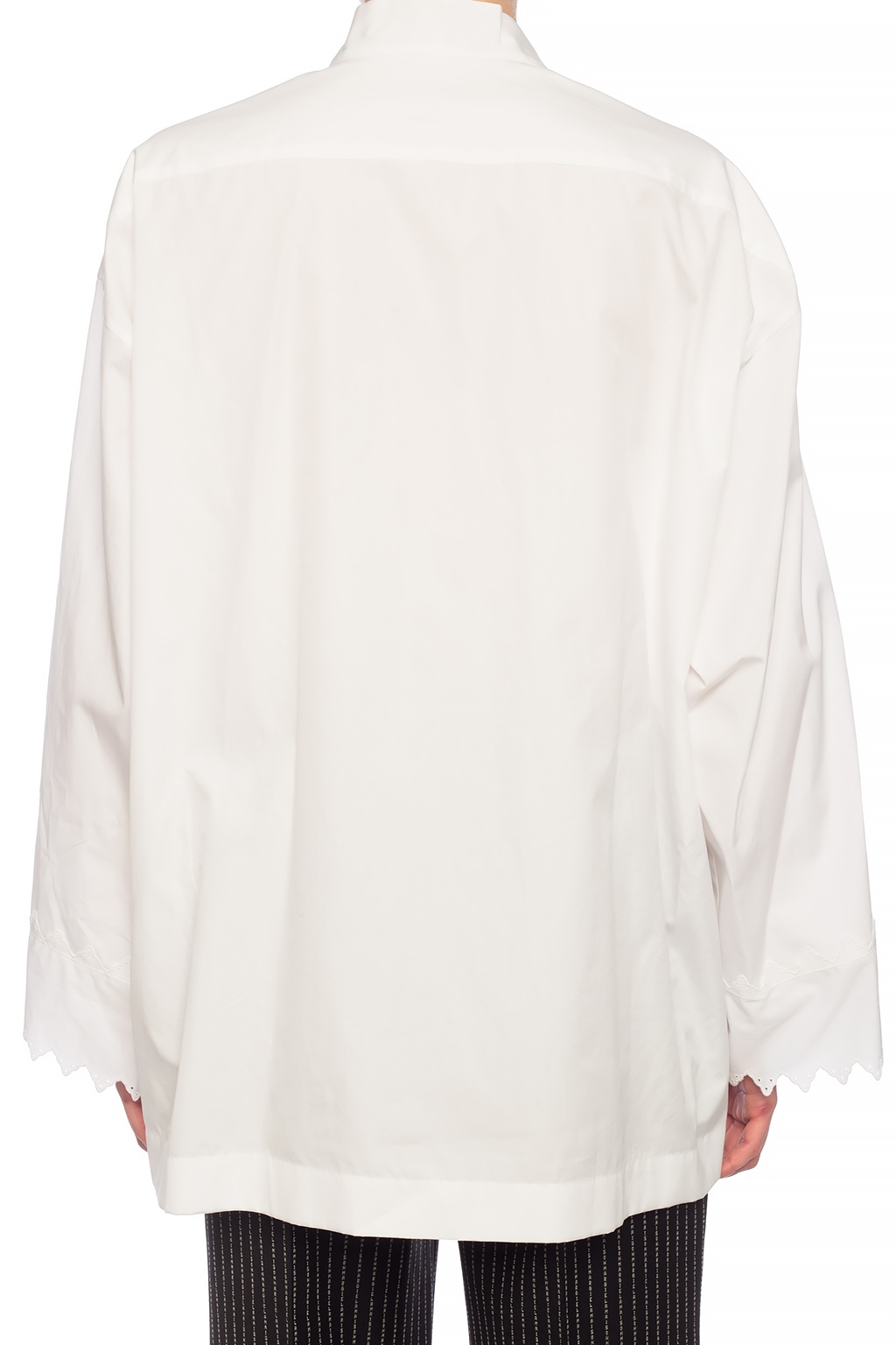 loewe Spring Asymmetrical shirt with logo