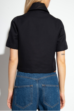 Loewe grained Top with pockets