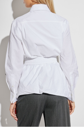 Loewe Ribbed shirt with belt