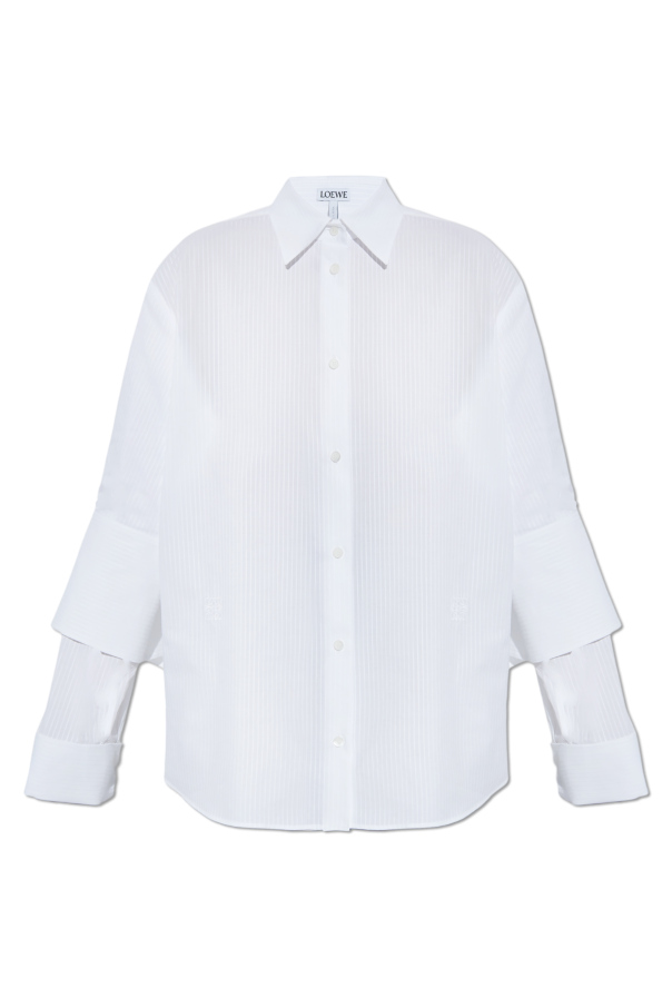 Shirt with double cuffs od Loewe