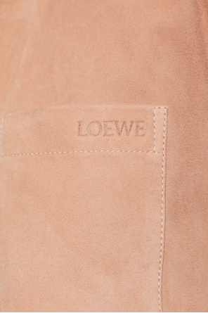 Loewe Suede short-sleeve shirt