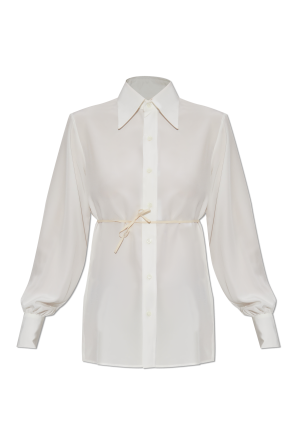Shirt with side slits