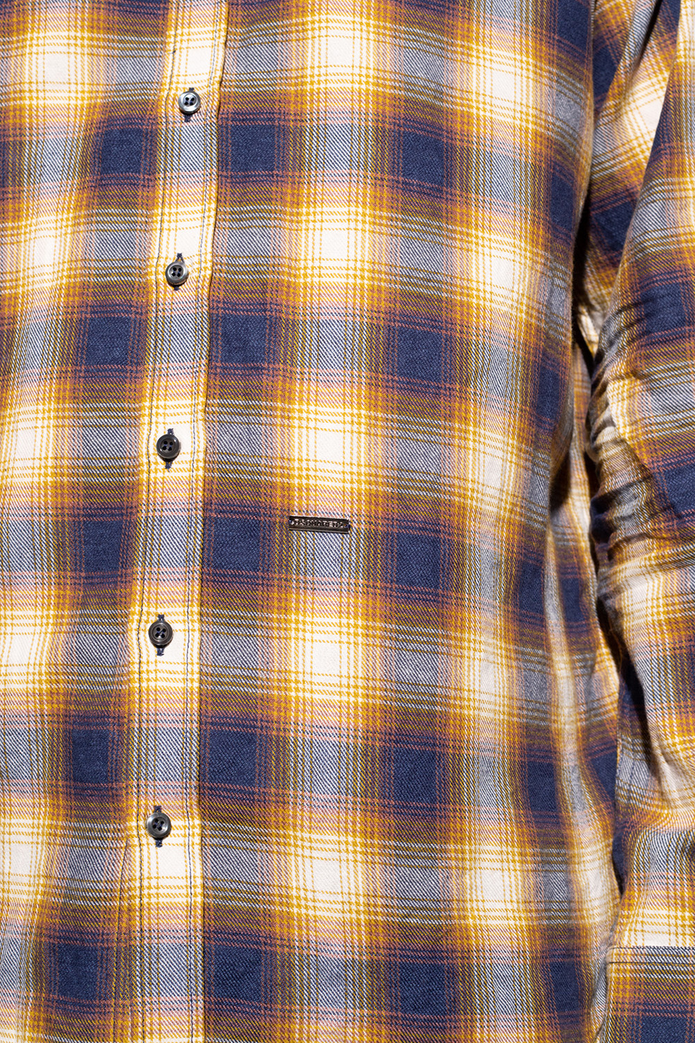 Dsquared2 Checked detail shirt