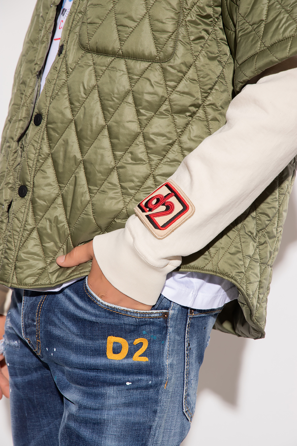 Dsquared2 Quilted sweatshirt
