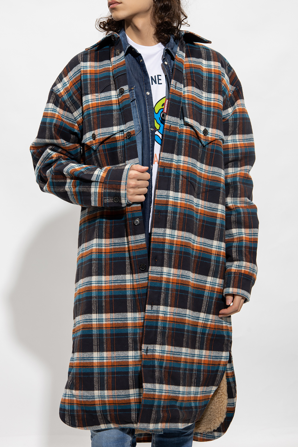 Dsquared2 Checked coat