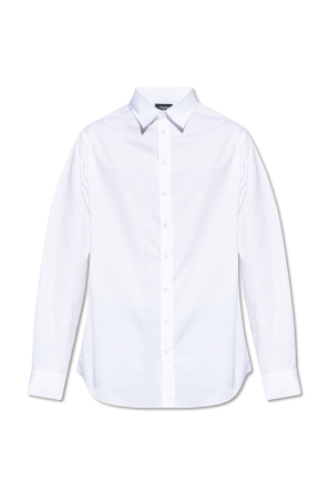 DOLCE & GABBANA logo-patch zip-fastening jacket
