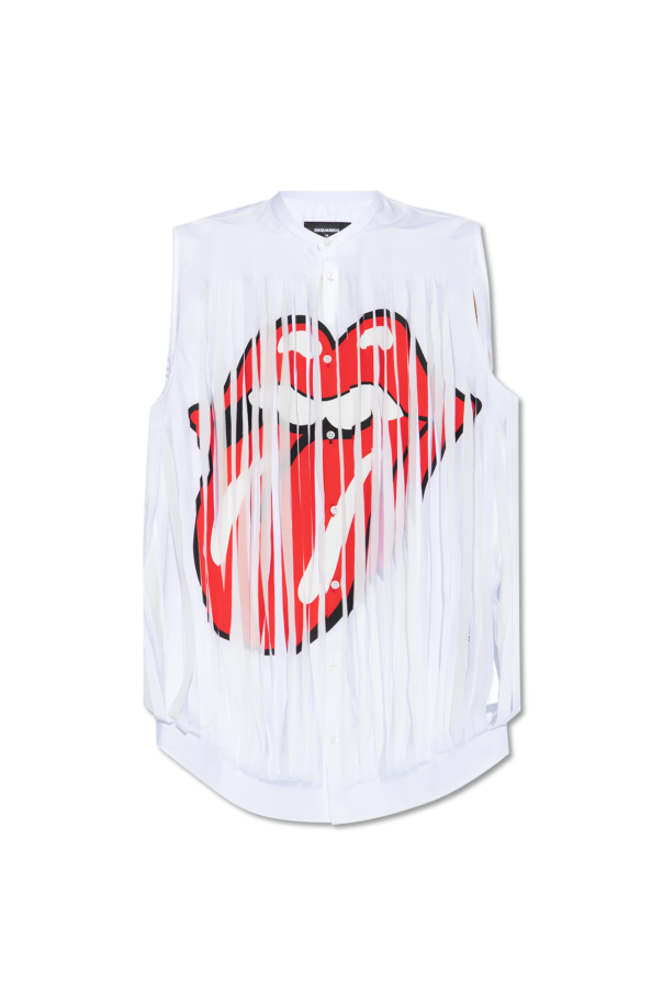 Dsquared2 T-shirt with slits