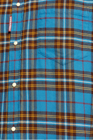 Dsquared2 Shirt with plaid pattern