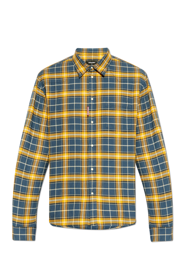 Dsquared2 Checked Pattern Shirt