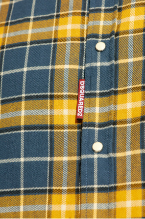 Dsquared2 Checked Pattern Shirt