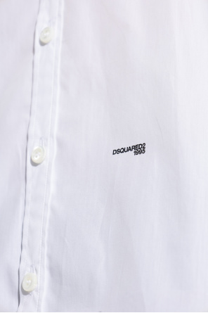 Dsquared2 Hemd mit aufgedrucktem Logo