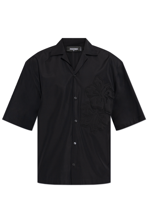 Shirt with appliqué, zdjęcie 1 Shirt with appliqué od Dsquared2