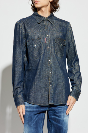 Dsquared2 Shirt with Lurex thread