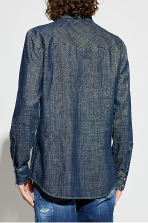 Dsquared2 Shirt with Lurex thread