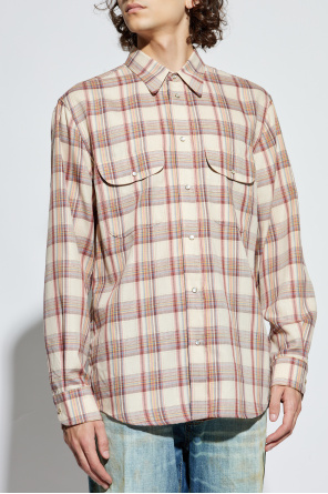 Dsquared2 Koszula w kratę z lureksową nicią