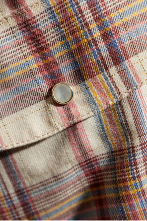 Dsquared2 Koszula w kratę z lureksową nicią