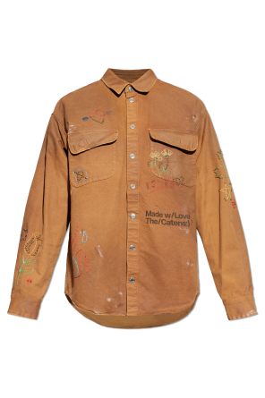 Camisa con aplicaciones