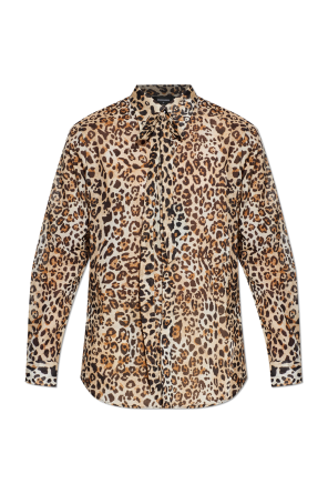 Hemd mit Animal-Print