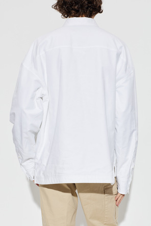Dsquared2 Cotton polo shirt with printed logo